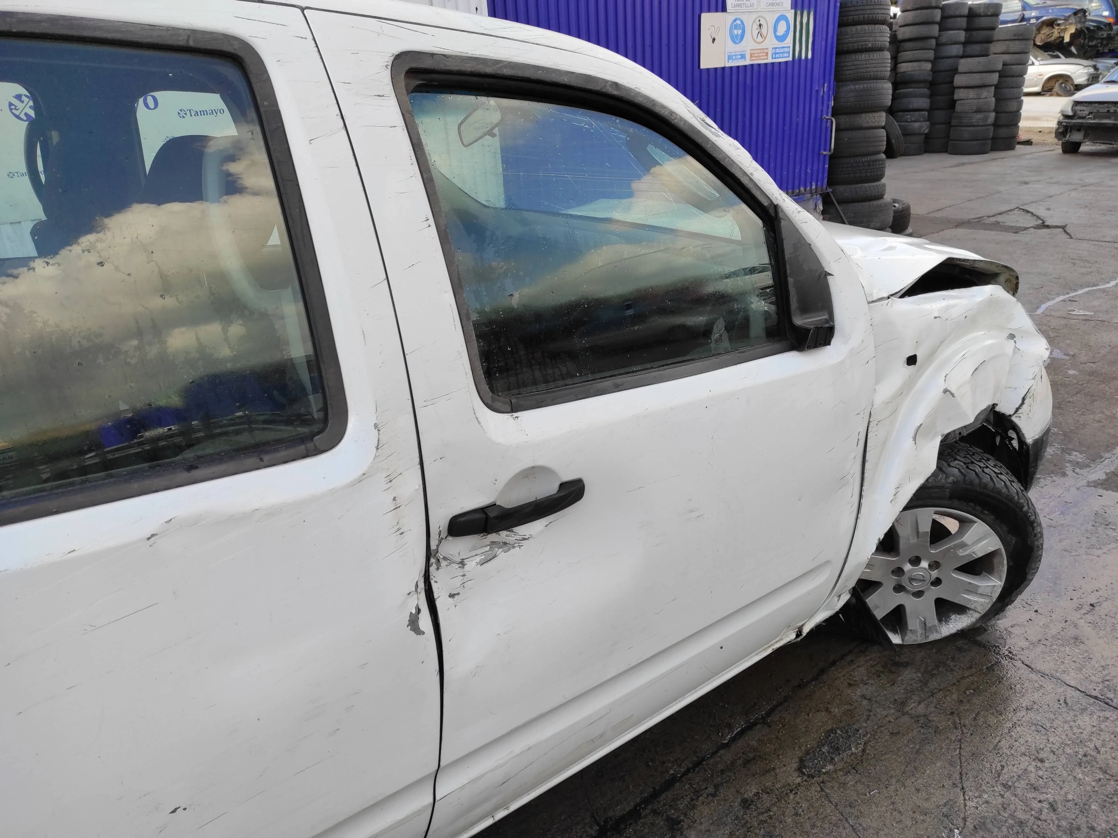 NISSAN NAVARA PICK-UP (D40M) '2008 2.5 DCI DIESEL CAT BLANCO