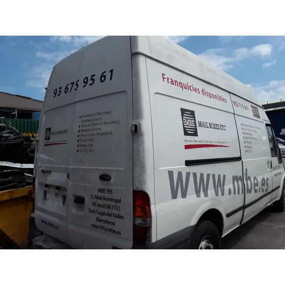 FORD TRANSIT CAJA CERRADA, MEDIA (FY) (2000 =>) '2006 2.4 TDE BLANCO