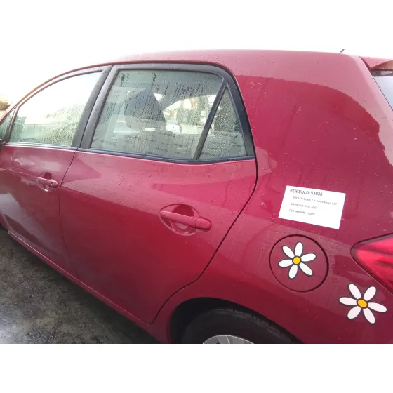 TOYOTA AURIS '2008 1.4 TURBODIESEL CAT ROJO