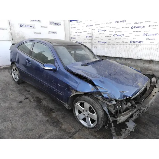 MERCEDES CLASE C (W203) SPORTCOUPE '2004 2.3 COMPRESOR CAT AZUL MARINO