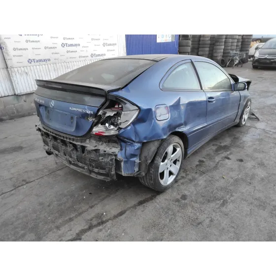 MERCEDES CLASE C (W203) SPORTCOUPE '2004 2.3 COMPRESOR CAT AZUL MARINO