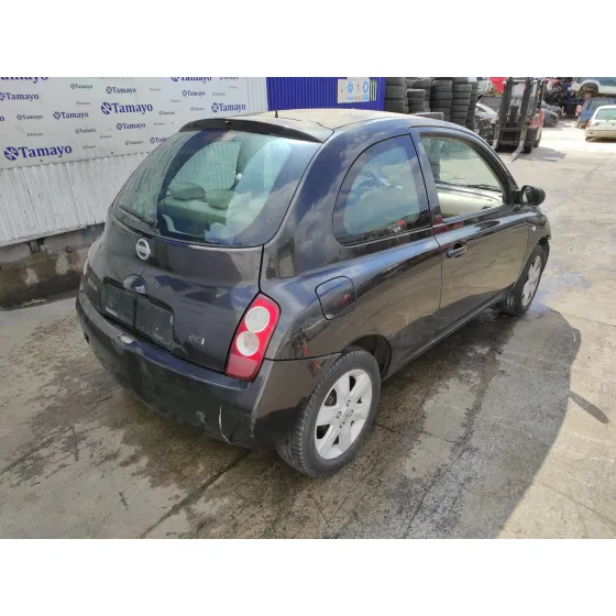 NISSAN MICRA (K12E) '2004 1.5 DCI TURBODIESEL CAT NEGRO