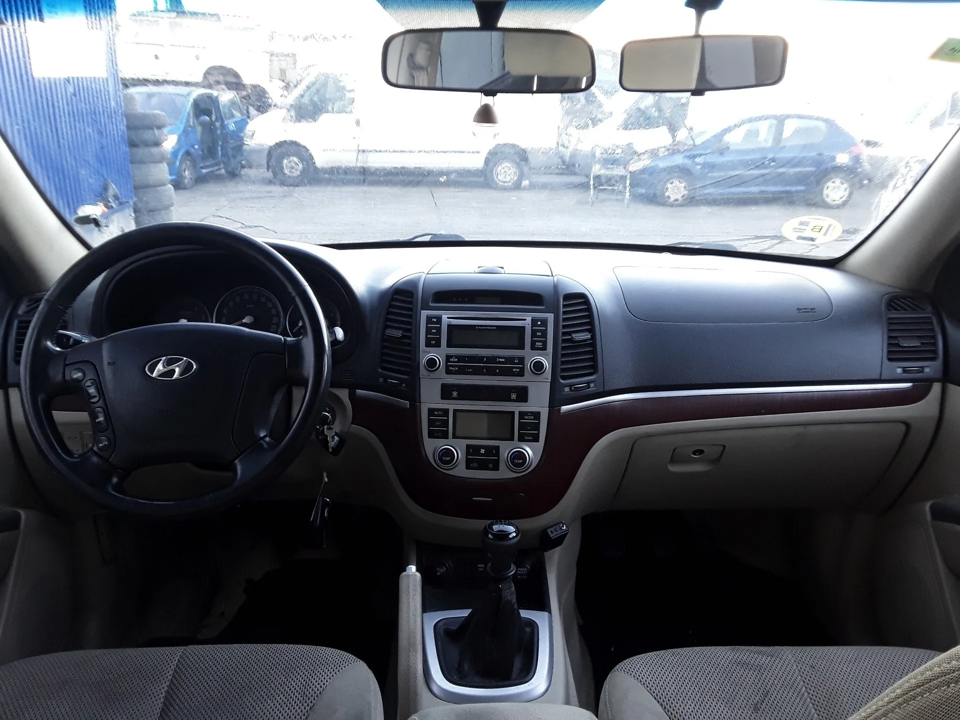 HYUNDAI SANTA FE (BM) HYUNDAI SANTA FE (BM) '2006 2.2 CRDI CAT NEGRO 2006