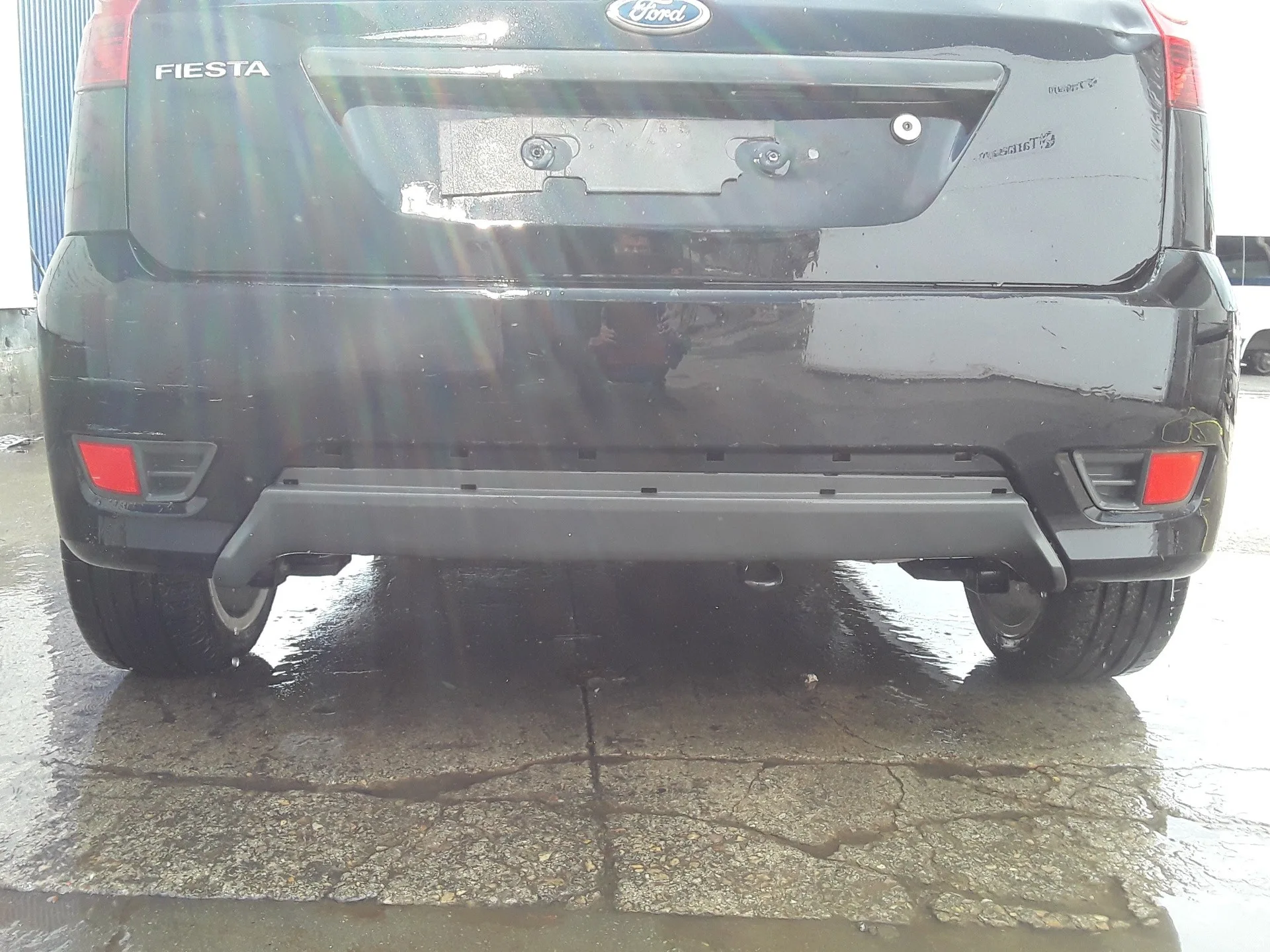 FORD FIESTA (CBK) '2007 1.6 16V CAT NEGRO