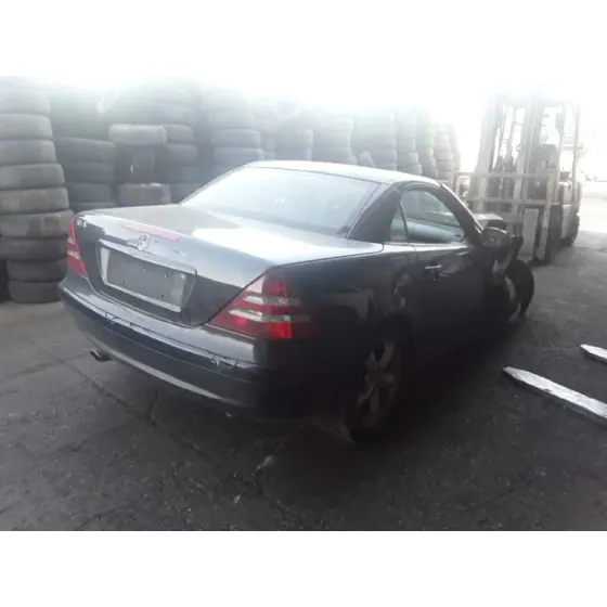 MERCEDES CLASE SLK (W170) ROADSTER '2003 2.0 COMPRESOR CAT NEGRO