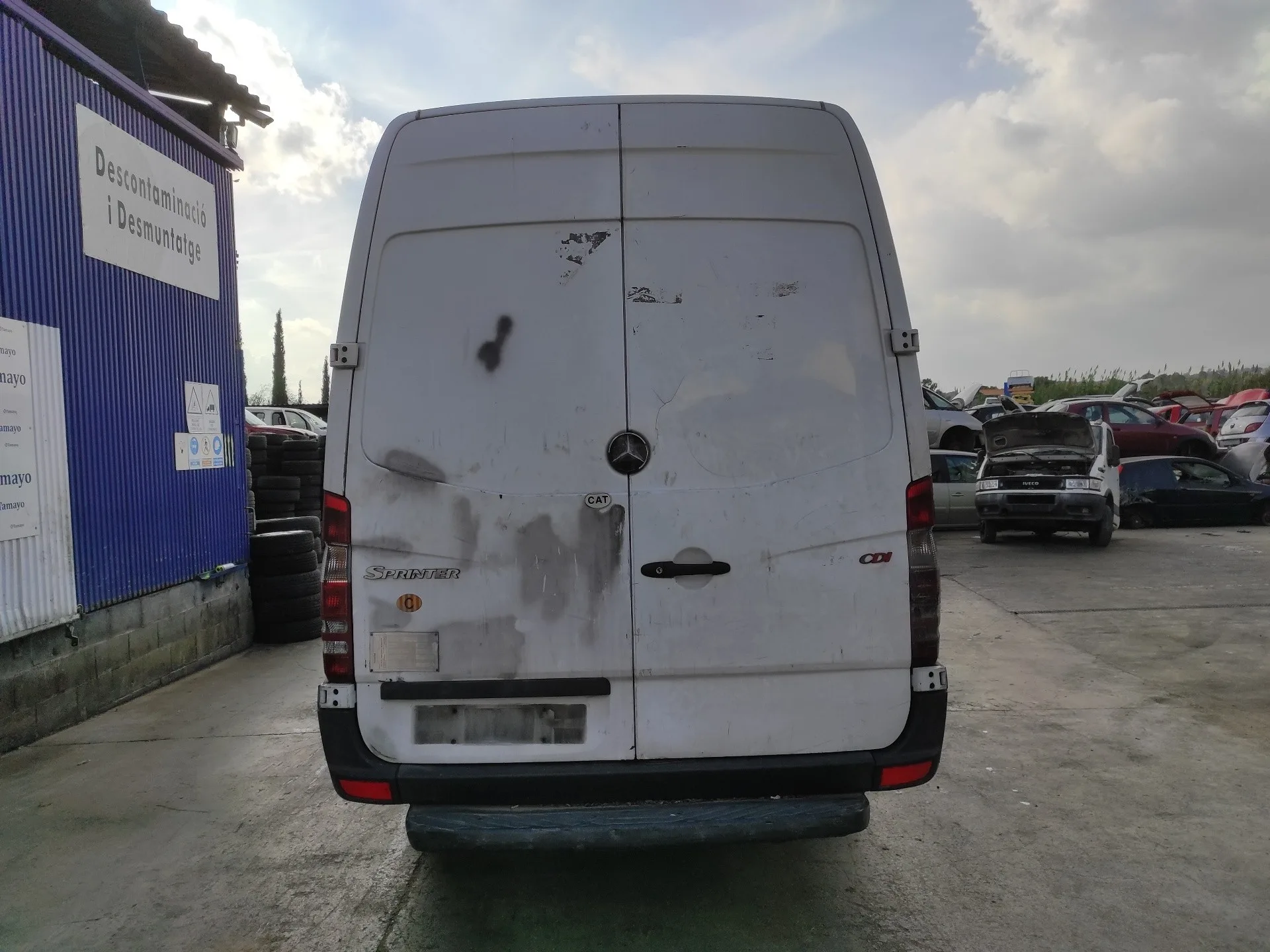 MERCEDES-BENZ SPRINTER 02.00 -> CAJA CERRADA MERCEDES SPRINTER 02.00 -> CAJA CERRADA '2006 * BLANCO 0
