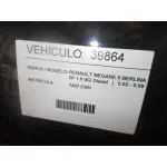 RENAULT MEGANE II BERLINA 5P RENAULT MEGANE II BERLINA 5P '2004 1.9 DCI DIESEL NEGRO 2002