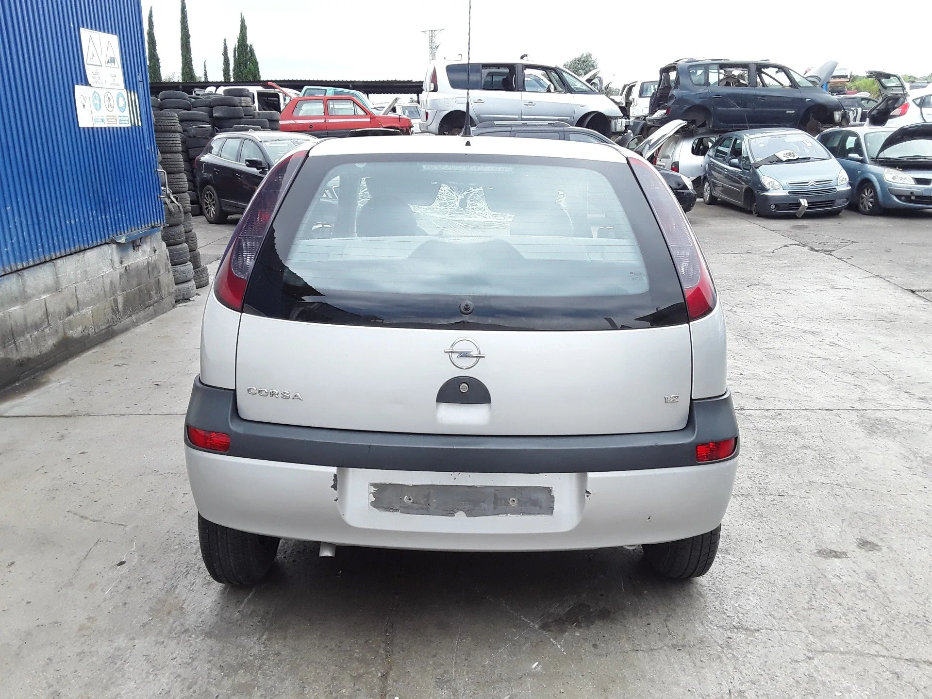OPEL CORSA C (X01) OPEL CORSA C '2001 CORSA C GRIS 2000