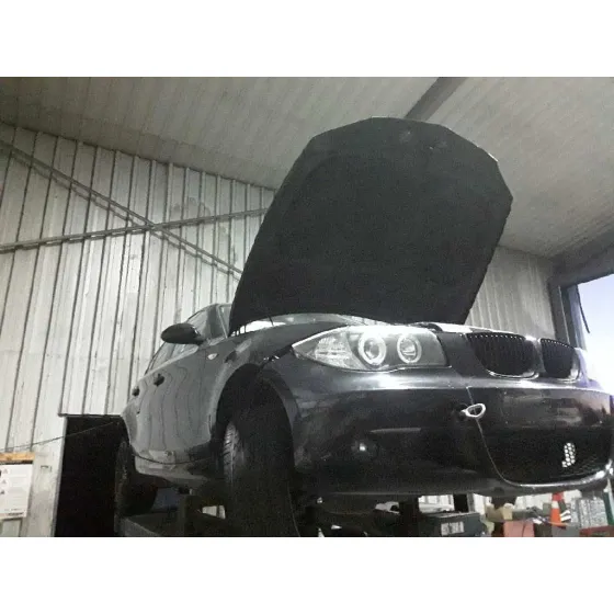 BMW SERIE 1 BERLINA (E81/E87) '2008 2.0 TURBODIESEL CAT NEGRO