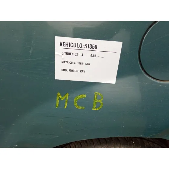 CITROEN C2 '2004 1.4 AZUL GRIS