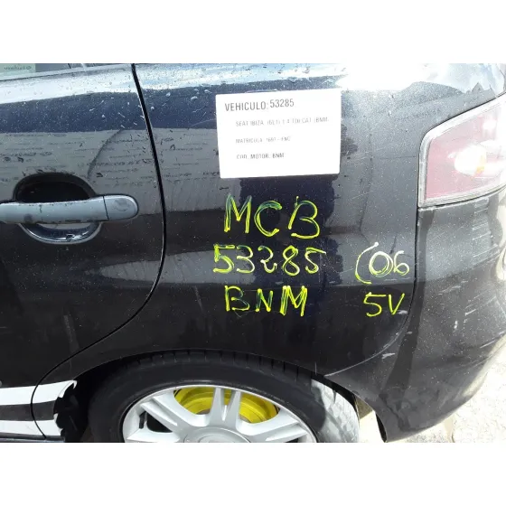 SEAT IBIZA (6L1) '2007 1.4 TDI CAT (BNM) NEGRO