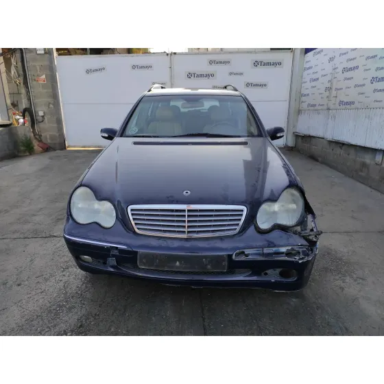 MERCEDES CLASE C (W203) FAMILIAR '2003 1.8 CAT AZUL MARINO