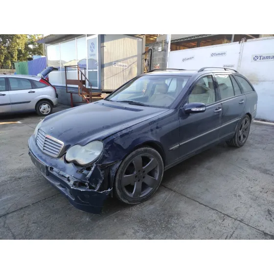 MERCEDES CLASE C (W203) FAMILIAR '2003 1.8 CAT AZUL MARINO