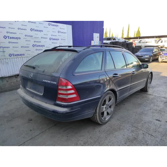 MERCEDES CLASE C (W203) FAMILIAR '2003 1.8 CAT AZUL MARINO