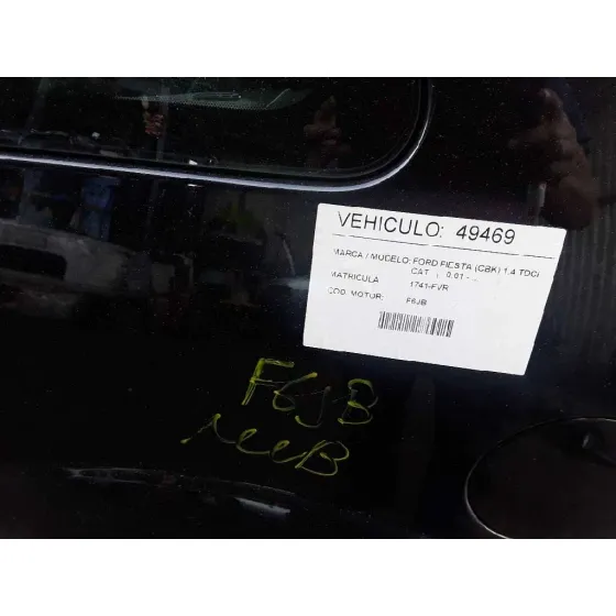 FORD FIESTA (CBK) '2007 1.4 TDCI CAT NEGRO