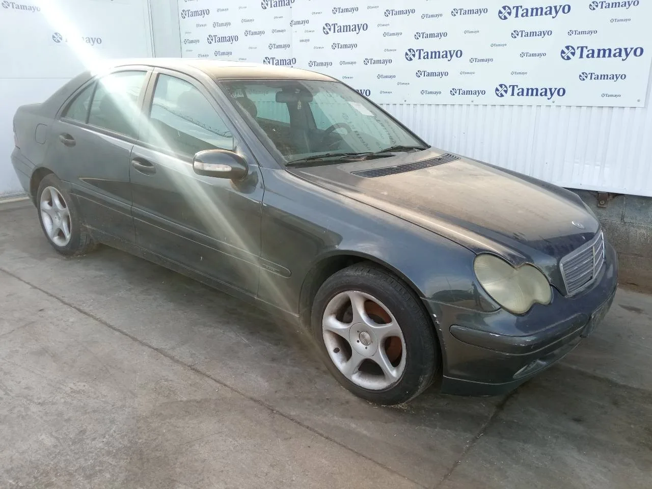 MERCEDES-BENZ CLASE C (W203) BERLINA MERCEDES CLASE C (W203) BERLINA '2001 2.2 CDI CAT GRIS OSCURO 2000