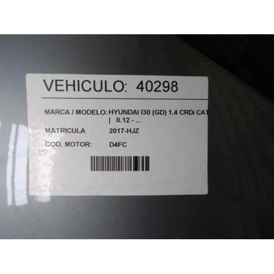 HYUNDAI I30 (GD) '2012 1.4 CRDI CAT GRIS