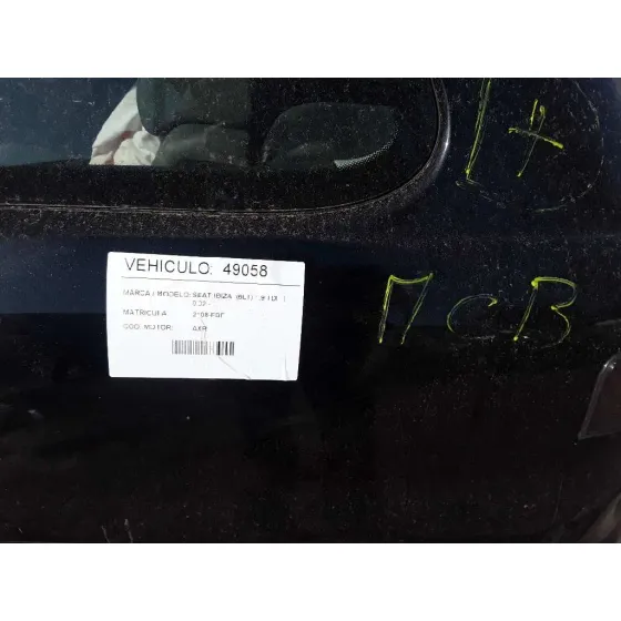 SEAT IBIZA (6L1) '2006 SPORT NEGRO