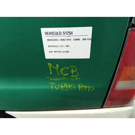 MERCEDES VITO (W638) COMBI '1999 * VERDE