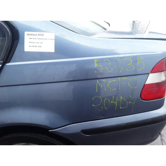 BMW SERIE 3 BERLINA (E46) '2003 2.0 16V DIESEL CAT GRIS AZULADO