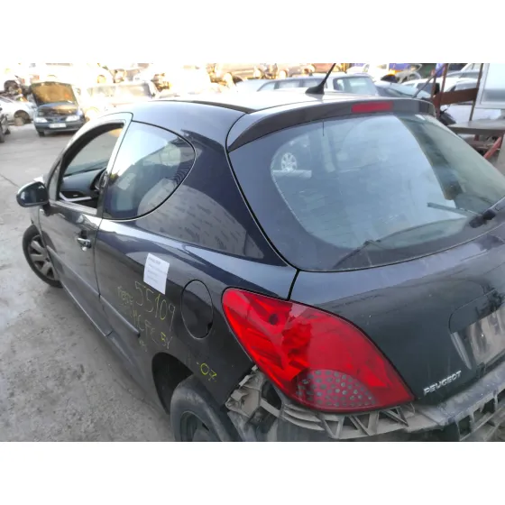PEUGEOT 207 '2007 1.4 16V CAT (KFU / ET3J4) NEGRO