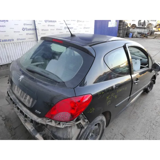 PEUGEOT 207 '2007 1.4 16V CAT (KFU / ET3J4) NEGRO