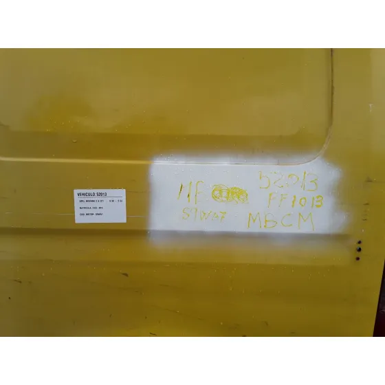 OPEL MOVANO '2001 2.8 DTI AMARILLO
