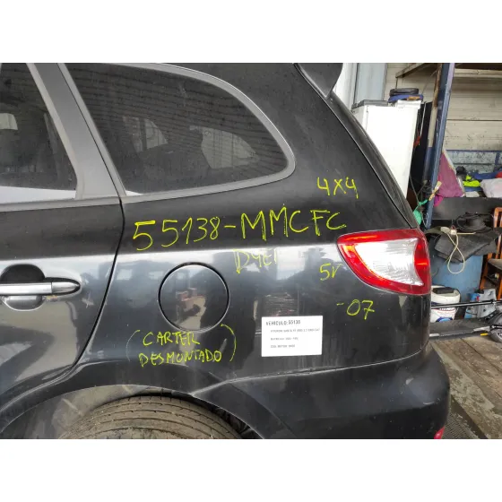 HYUNDAI SANTA FE (BM) '2007 2.2 CRDI CAT NEGRO