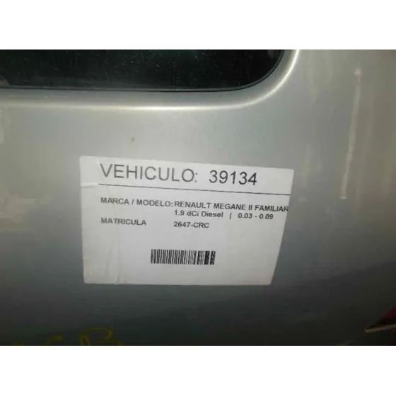 RENAULT MEGANE II FAMILIAR '2004 1.9 DCI DIESEL GRIS