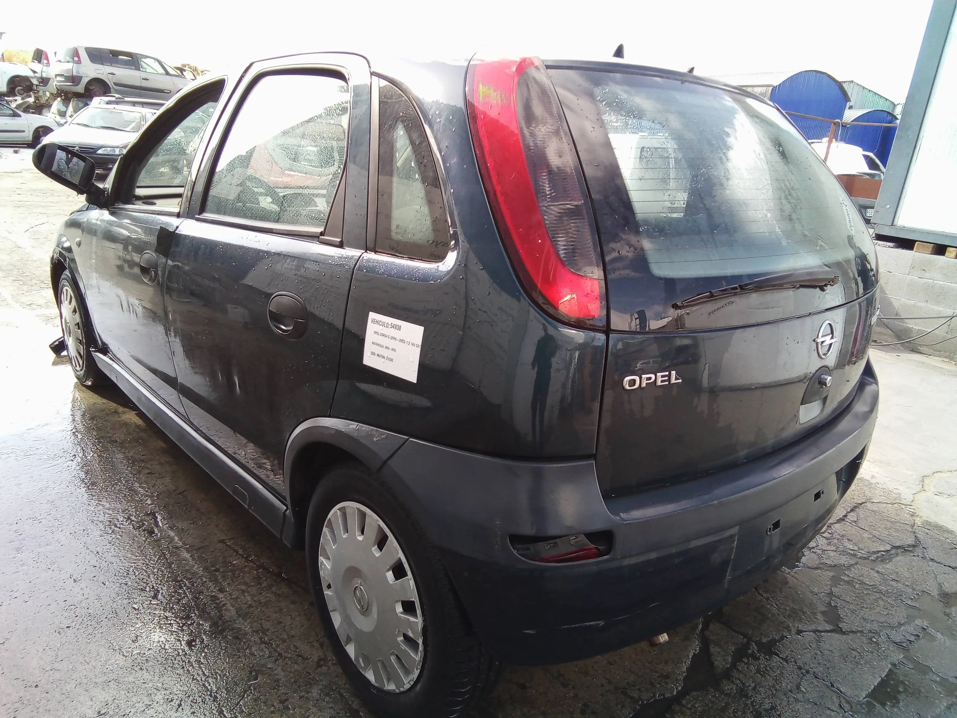 OPEL CORSA C OPEL CORSA C '2001 1.2 16V CAT (Z 12 XE / LW4) AZUL 2000