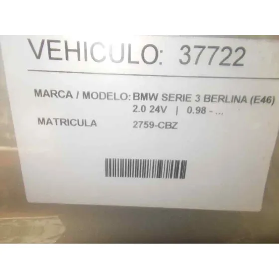 BMW SERIE 3 COMPACT (E46) '2002 2.0 16V DIESEL CAT PLATA