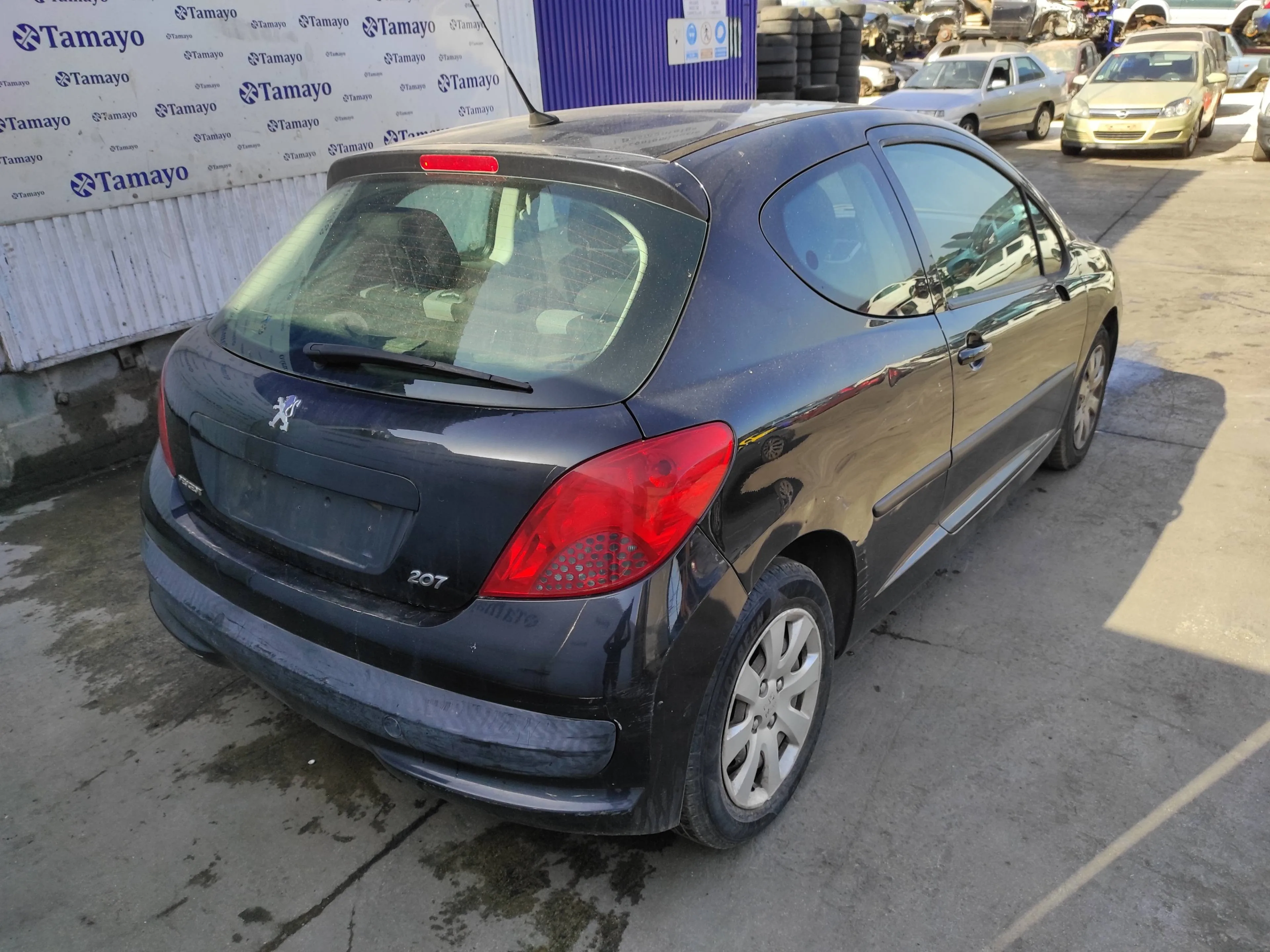 PEUGEOT 207 PEUGEOT 207 '2007 1.4 HDI FAP NEGRO 2006