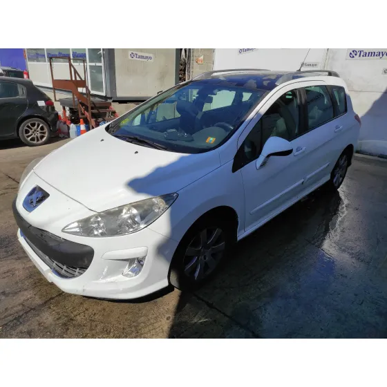 PEUGEOT 308 SW '2008 1.6 HDI FAP CAT (9HZ / DV6TED4) BLANCO