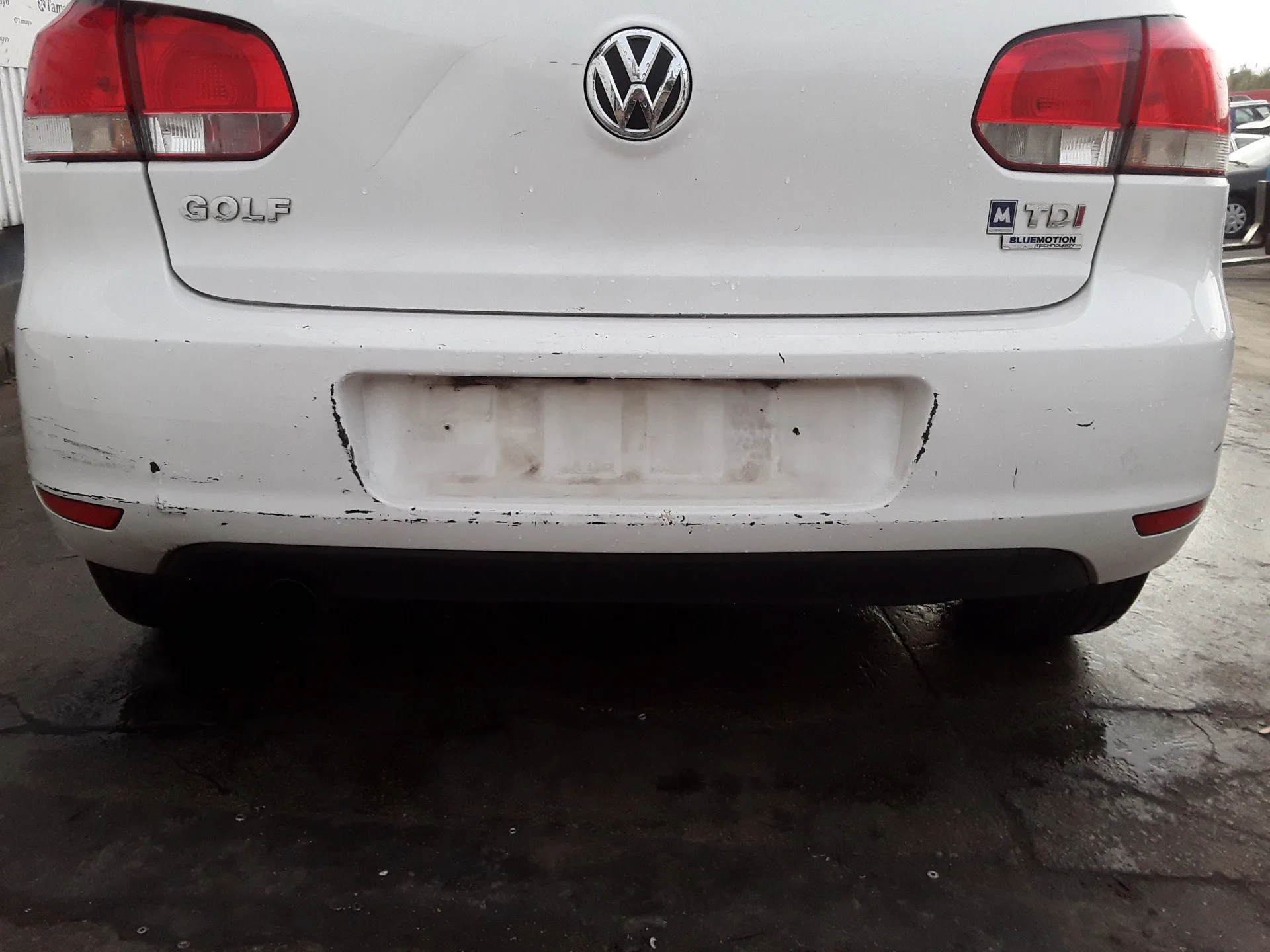 VOLKSWAGEN GOLF VI (5K1) VOLKSWAGEN GOLF VI (5K1) '2012 1.6 TDI DPF BLANCO 2008