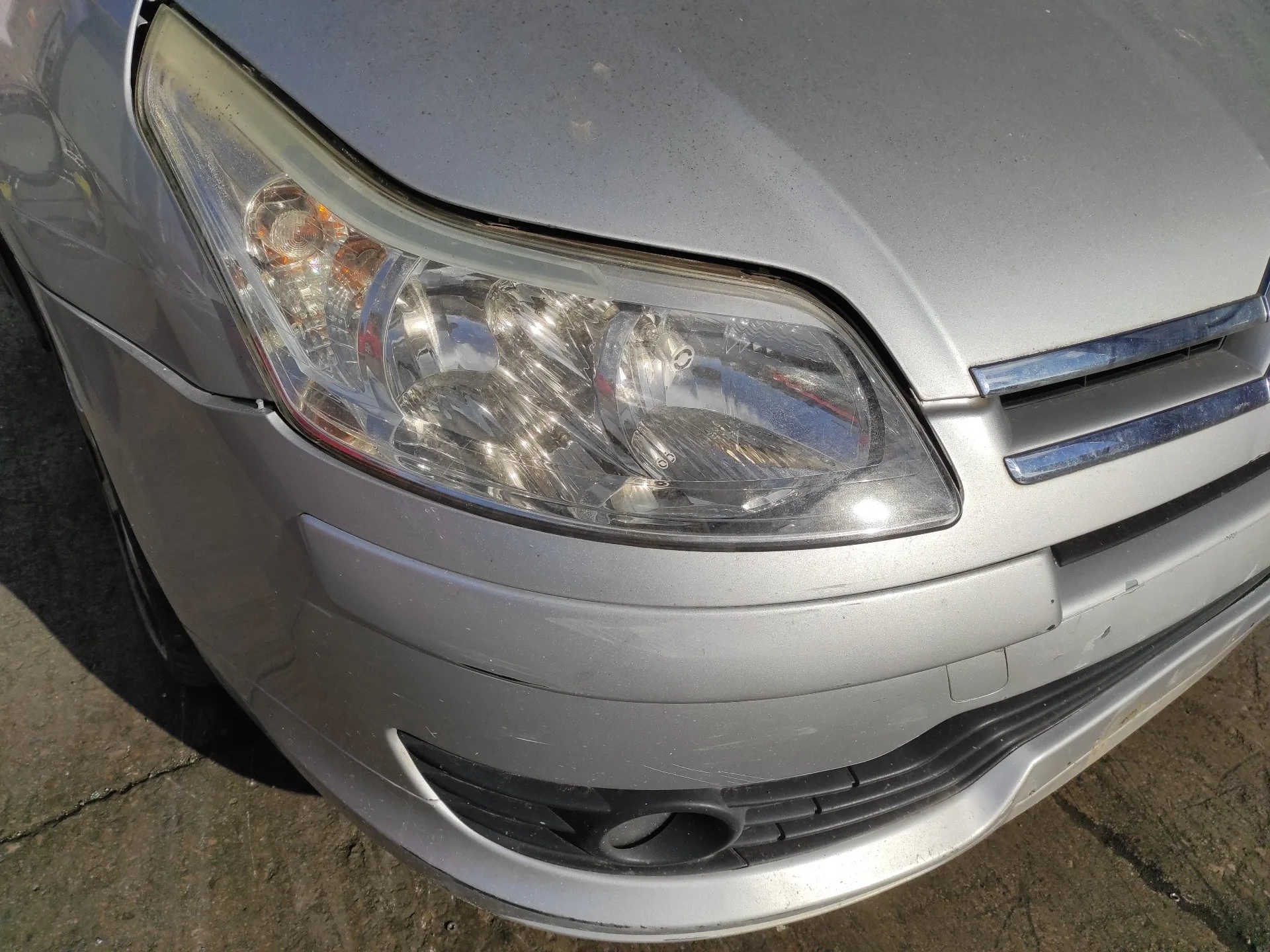 CITROEN C4 BERLINA '2007 1.6 HDI CAT (9HY / DV6TED4) PLATA