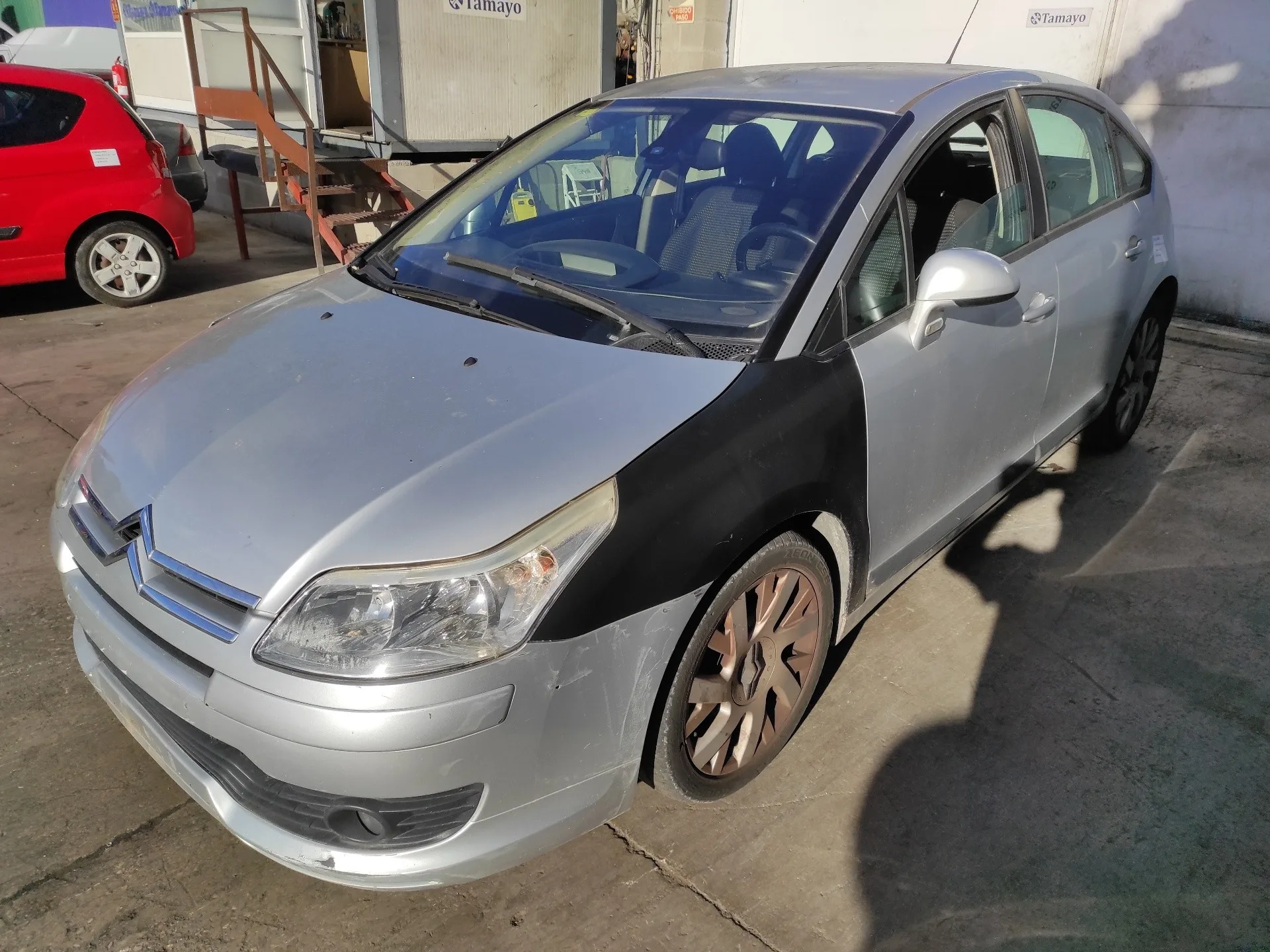 CITROEN C4 BERLINA '2007 1.6 HDI CAT (9HY / DV6TED4) PLATA