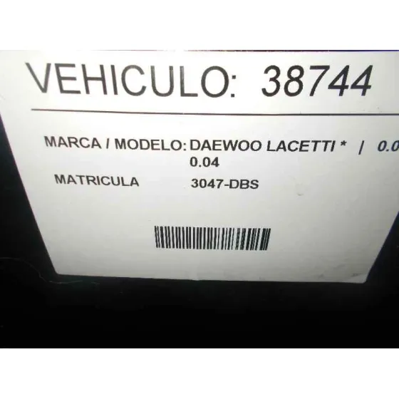 DAEWOO LACETTI '2004 1.6 CAT NEGRO