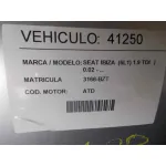 SEAT IBIZA (6L1) '2002 1.9 TDI PLATA