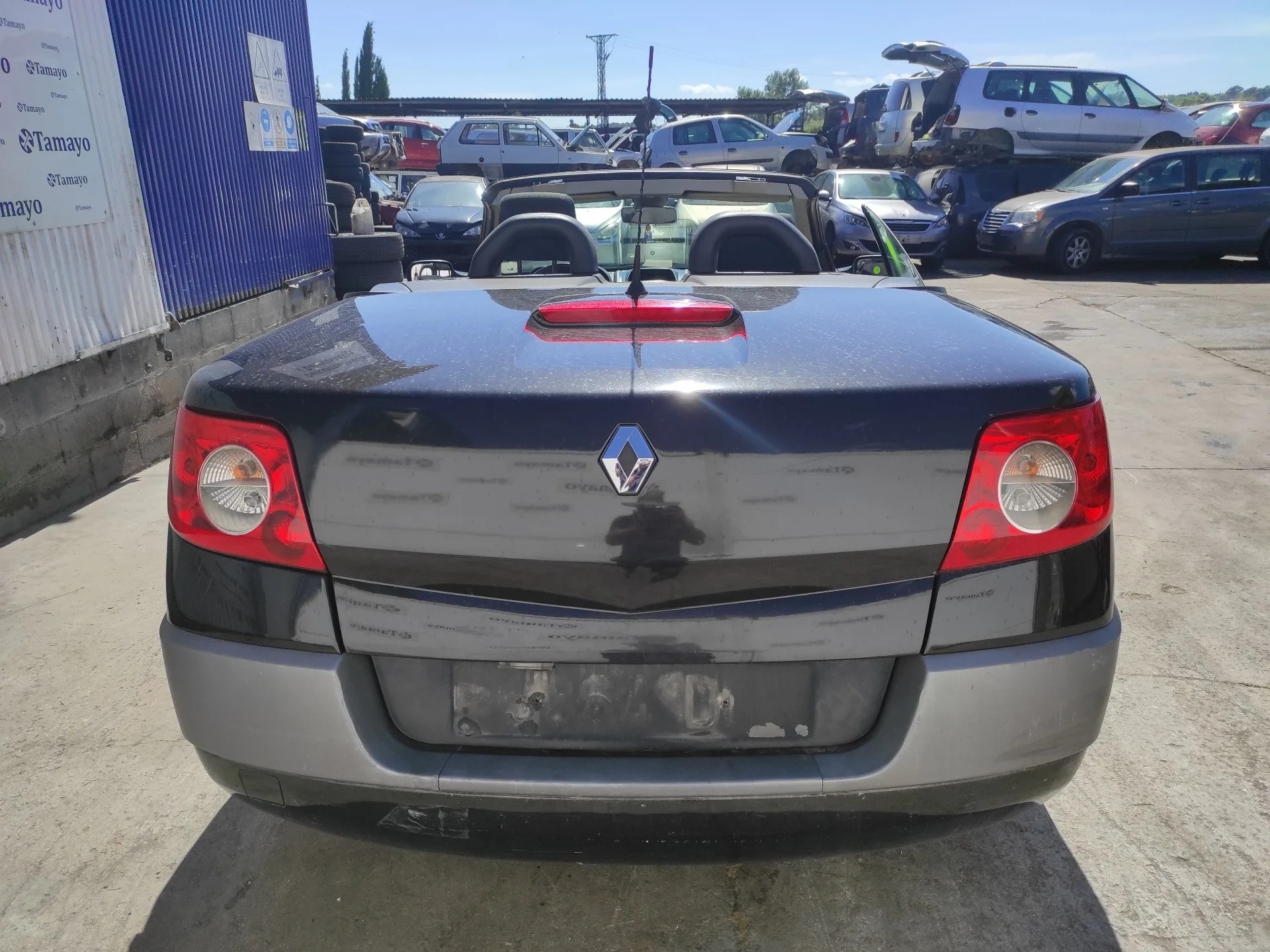 RENAULT MEGANE II COUPE/CABRIO '2005 1.6 16V NEGRO