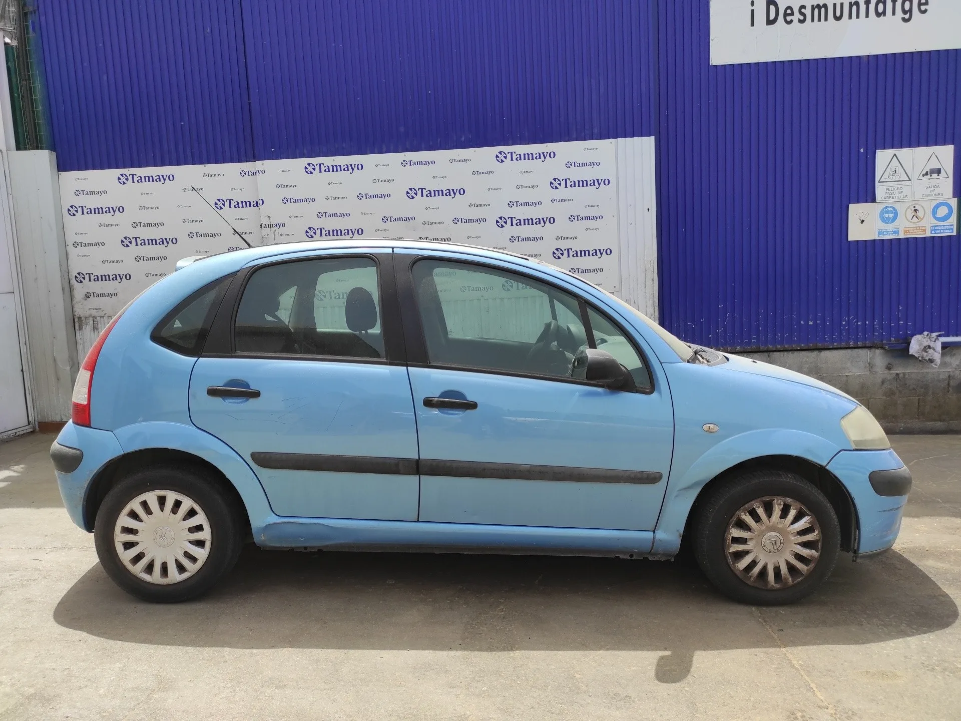 CITROEN C3 '2007 1.1 AZUL CIELO