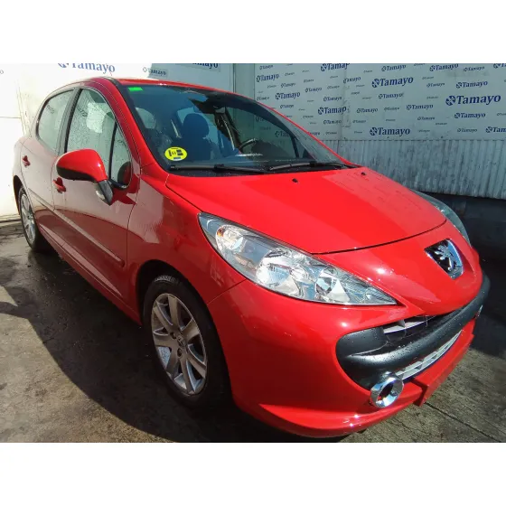 PEUGEOT 207 '2008 1.6 16V HDI ROJO
