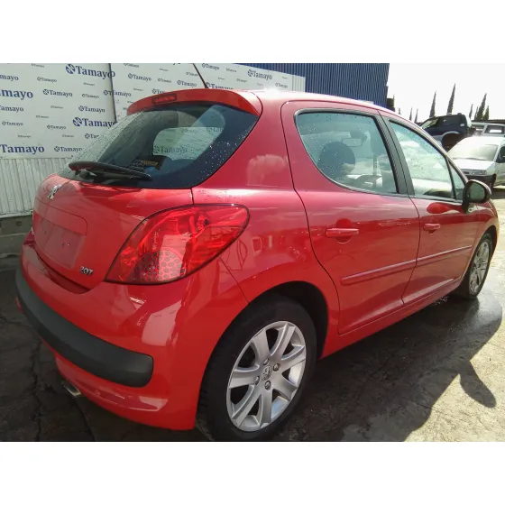 PEUGEOT 207 '2008 1.6 16V HDI ROJO