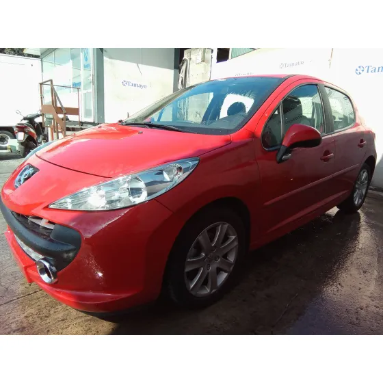 PEUGEOT 207 '2008 1.6 16V HDI ROJO