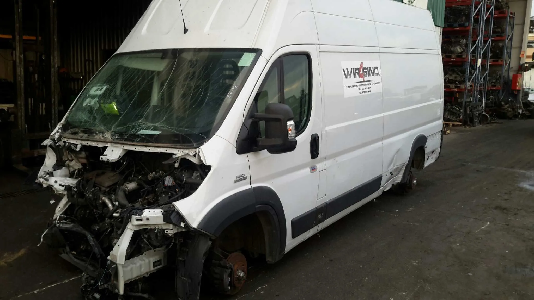 FIAT DUCATO CAJA CERRADA 33, TECHO ELEVADO (06.2006) '2016 2.3 JTD CAT BLANCO