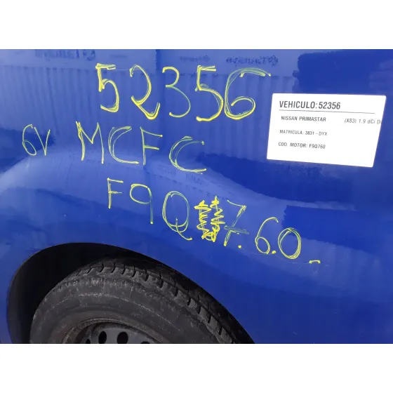 NISSAN PRIMASTAR (X83) '2006 1.9 DCI DIESEL CAT AZUL