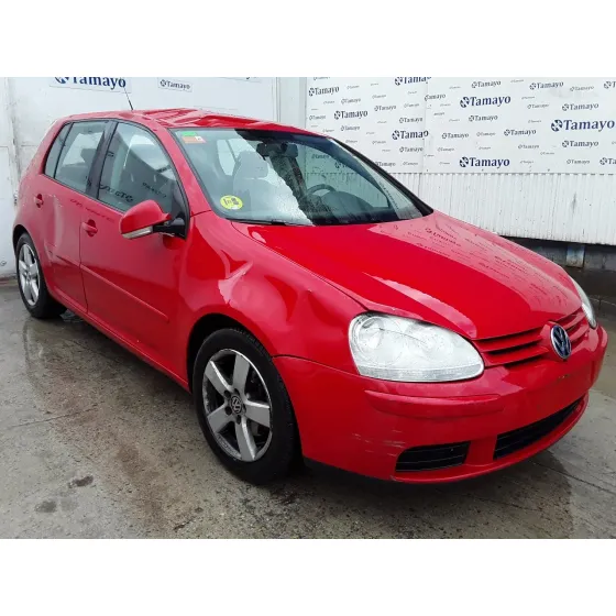 VOLKSWAGEN GOLF V BERLINA (1K1) '2006 2.0 TDI ROJO