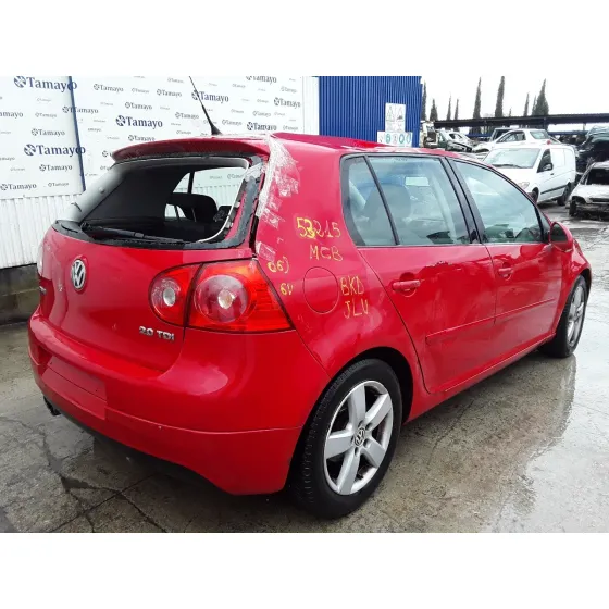 VOLKSWAGEN GOLF V BERLINA (1K1) '2006 2.0 TDI ROJO