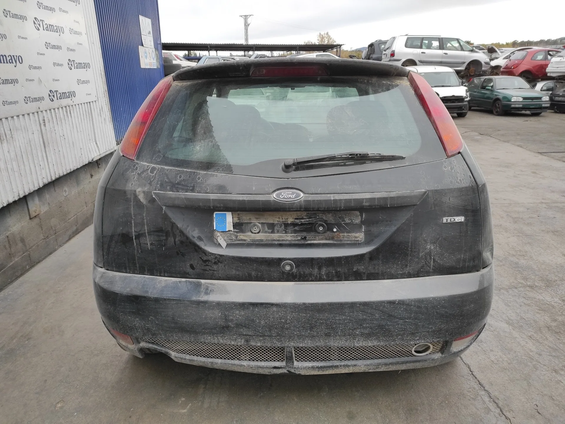 FORD FOCUS BERLINA (CAK) '2003 1.8 TDCI TURBODIESEL CAT NEGRO