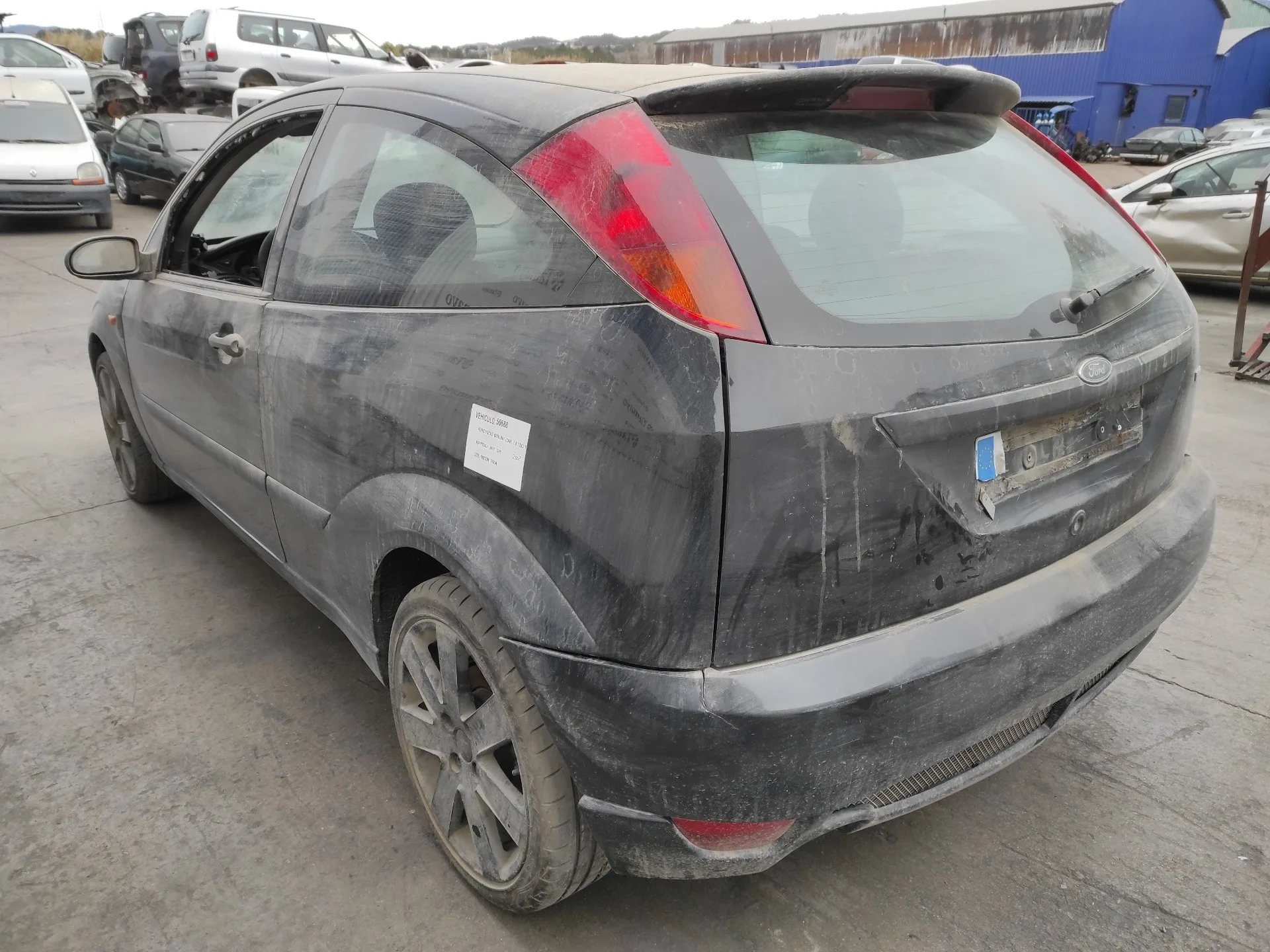 FORD FOCUS BERLINA (CAK) '2003 1.8 TDCI TURBODIESEL CAT NEGRO