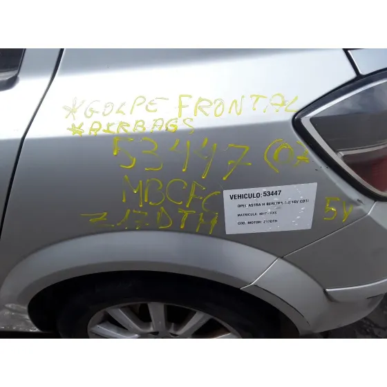 OPEL ASTRA H BERLINA '2007 1.7 16V CDTI PLATA